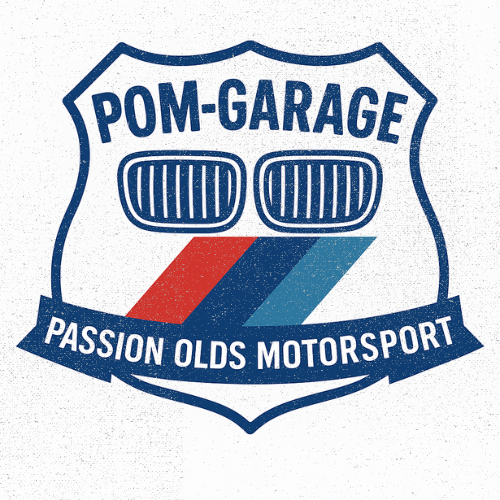 Logo POM Garage - Passion Olds Motorsport